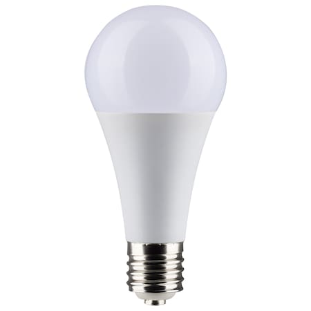 Satco Ultra Bright Utility Lamp, 36W, PS30 LED, Dimmable, White, E39 Base, 4000K, 120V, Hi-Lumen S11484